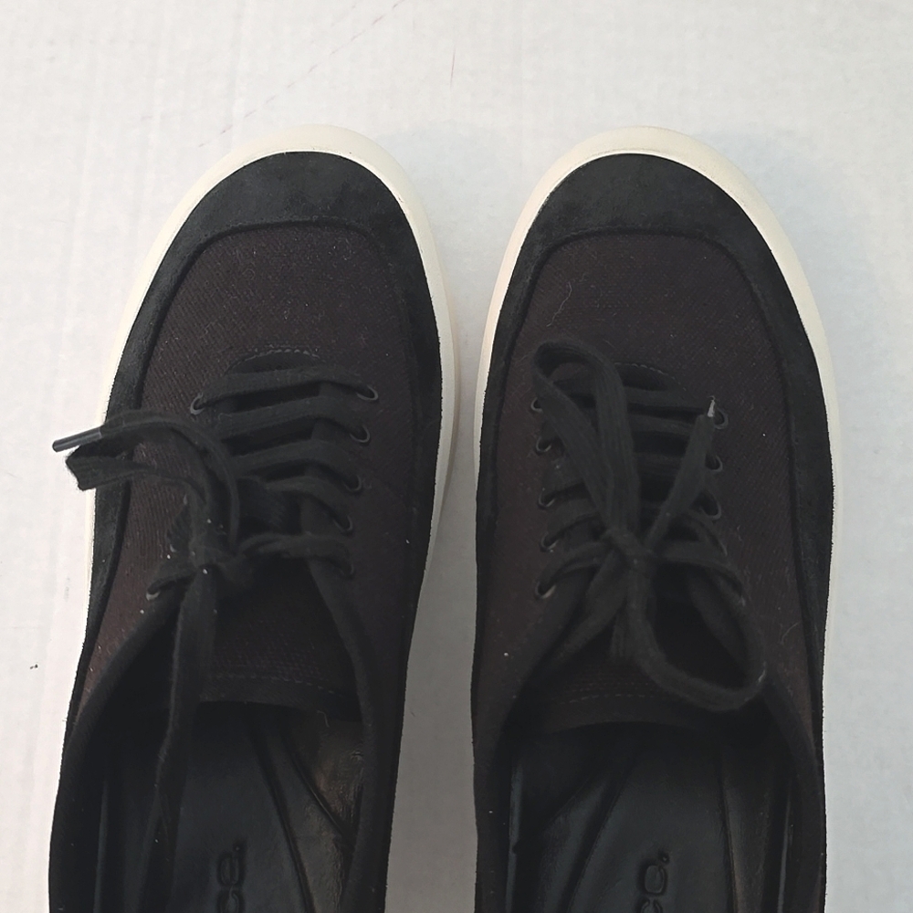 Vince GRADY  LOW TOP  black and white sneakers sz US 8 EI 38 - Picture 7 of 11
